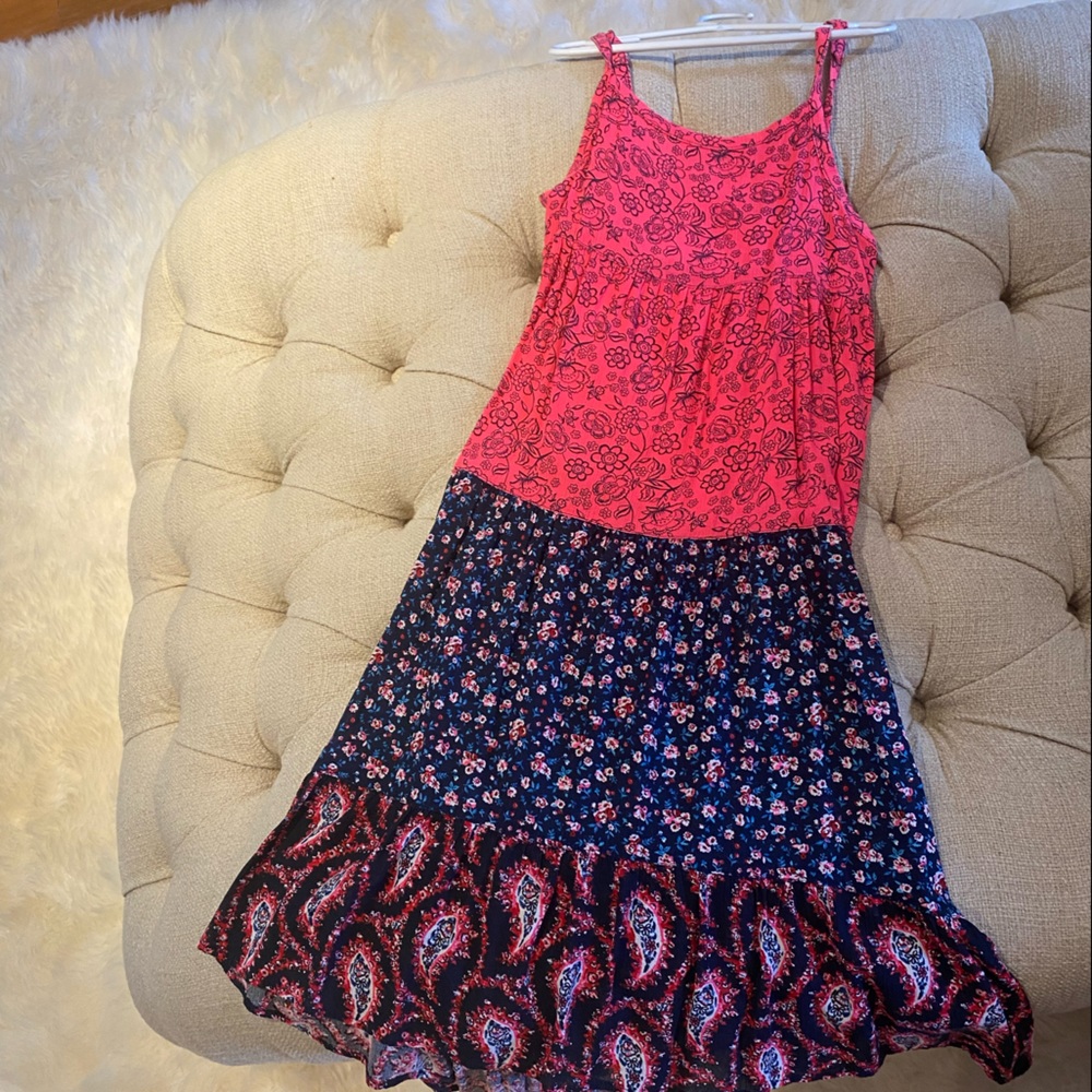 Justice boho style dress, size 10